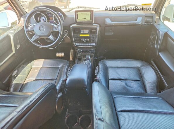 WDCYC7DF3GX243038 2016 MERCEDES-BENZ G-CLASS White Սարքավորումների վահանակի տեսք