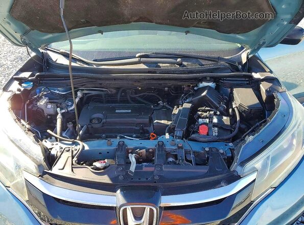 2HKRM3H46GH556170 2016 HONDA CR-V Blue Вид наклейки з VIN-кодом