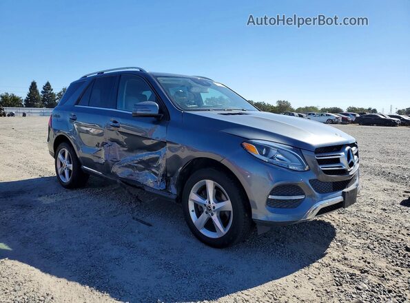 4JGDA5JB5JB150537 2018 MERCEDES-BENZ GLE Серый Вид спереди