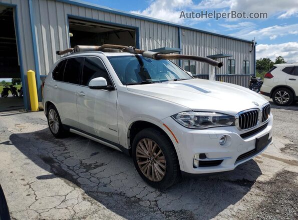 5UXKT0C59G0S75866 2016 BMW X5 White წინა ხედი