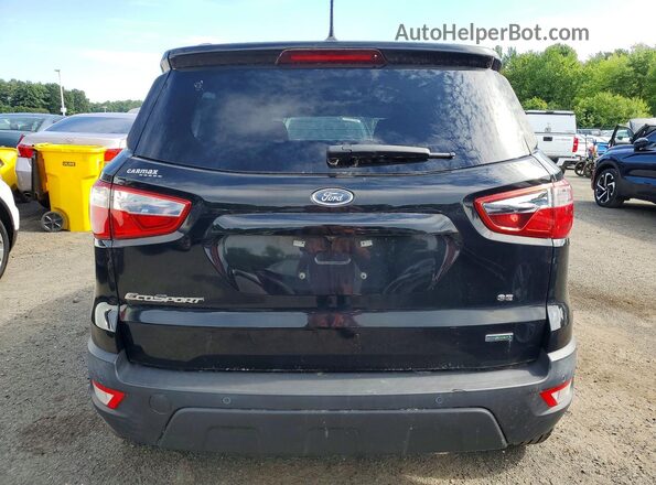 MAJ3S2GE5KC257652 2019 FORD ECOSPORT Black წინა სალონის ხედი