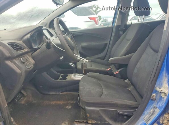 KL8CB6SA6HC791914 2017 CHEVROLET SPARK Blue Widok deski rozdzielczej