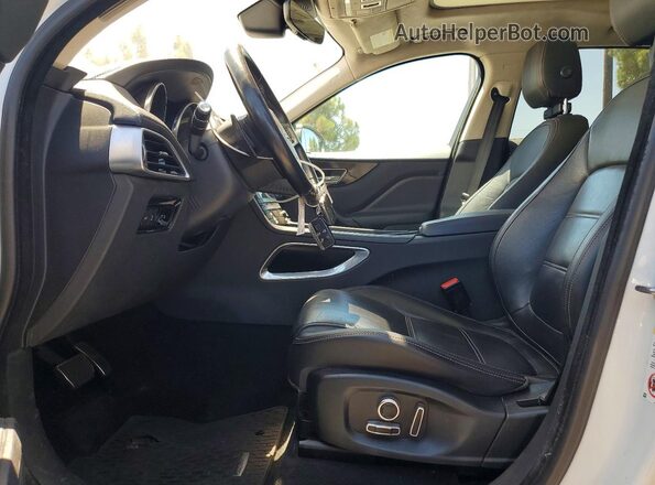 SADCK2FX0KA398741 2019 JAGUAR F-PACE White Вид панелі приладів
