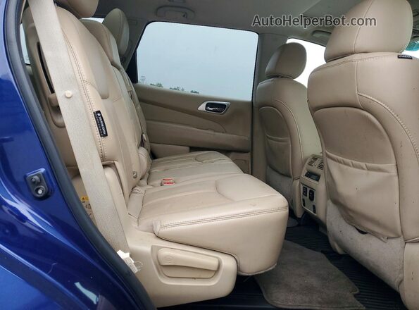 5N1DR2MN0JC620741 2018 NISSAN PATHFINDER Синий Вид подкапотного пространства