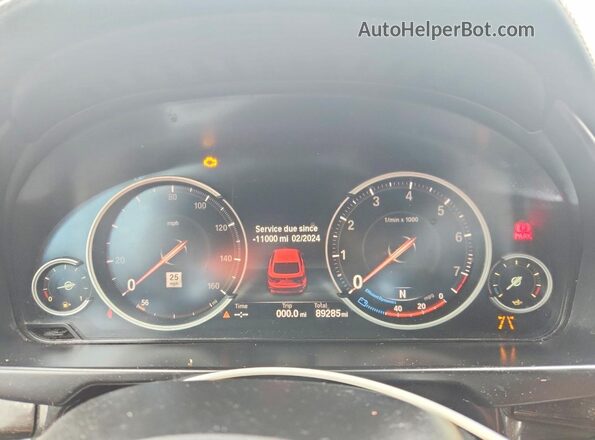 5UXKU2C52K0Z65590 2019 BMW X6 Black Widok tylnych siedzeń