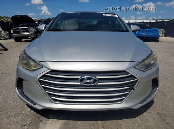 5NPD84LF3HH011364 2017 HYUNDAI ELANTRA Silver Widok z tyłu