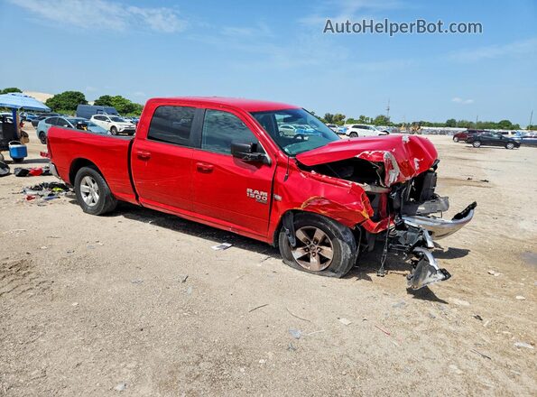 1C6RR6TTXKS593712 2019 RAM 1500 Red წინა ხედი