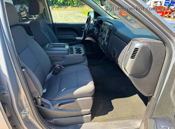 1GCVKREC8HZ144006 2017 CHEVROLET SILVERADO Серый Вид сзади
