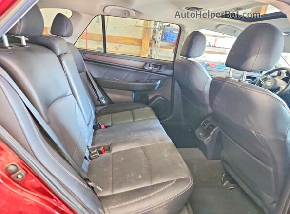 4S4BSANC0J3240818 2018 SUBARU OUTBACK Maroon Rear interior view