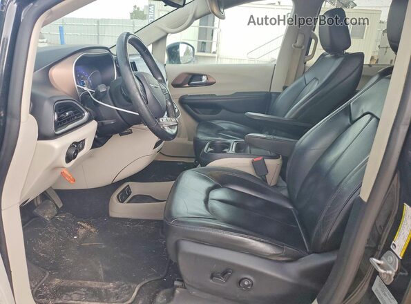 2C4RC1BG4HR543867 2017 CHRYSLER PACIFICA Black Widok deski rozdzielczej