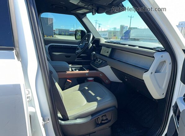 SALEJEEX8P2234688 2023 LAND ROVER DEFENDER White უკანა ხედი