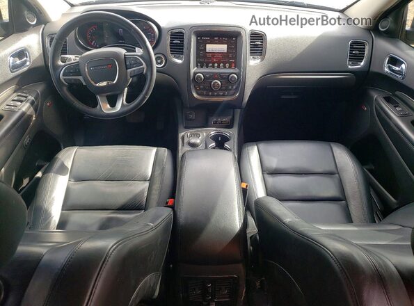 1C4RDJDG3HC737390 2017 DODGE DURANGO Черный Вид щитка приборов