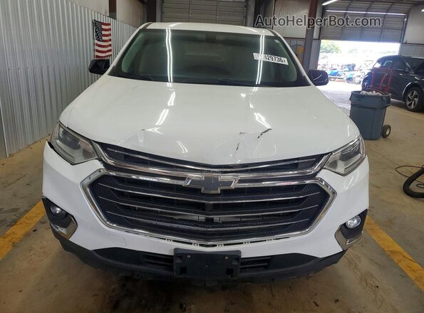 1GNERFKW1JJ117878 2018 CHEVROLET TRAVERSE White Vista trasera