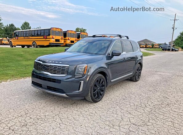 5XYP3DHC7LG058410 2020 KIA TELLURIDE Gray Հետևի աջ