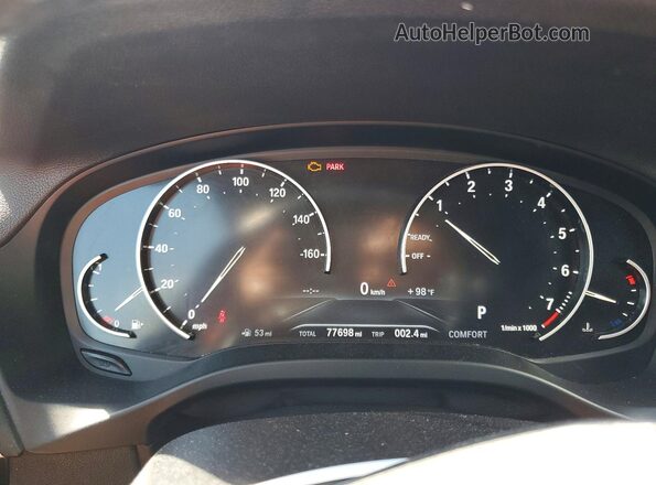 5UXTR9C56KLE21044 2019 BMW X3 Silver Հետևի նստատեղերի տեսք