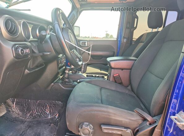 1C4HJXDN4LW269781 2020 JEEP WRANGLER Blue Առջևի վահանակի տեսք