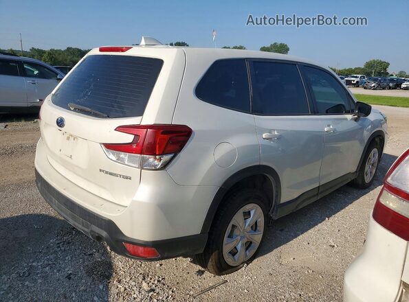JF2SKAAC3LH520184 2020 SUBARU FORESTER Белый Передняя правая четверть