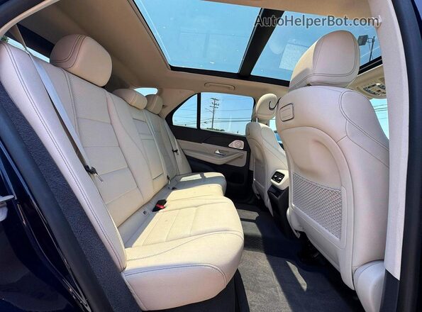 4JGFB4JB5LA160851 2020 MERCEDES-BENZ GLE Blue Вид салону спереду