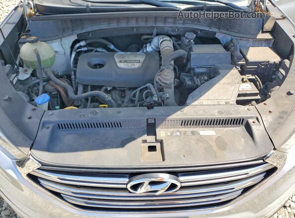 KM8J3CA25HU294329 2017 HYUNDAI TUCSON Silver Vista de la etiqueta del VIN
