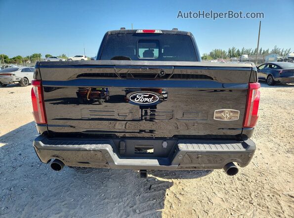 1FTFW3L58RFA73631 2024 FORD F150 Black Vista interior delantera