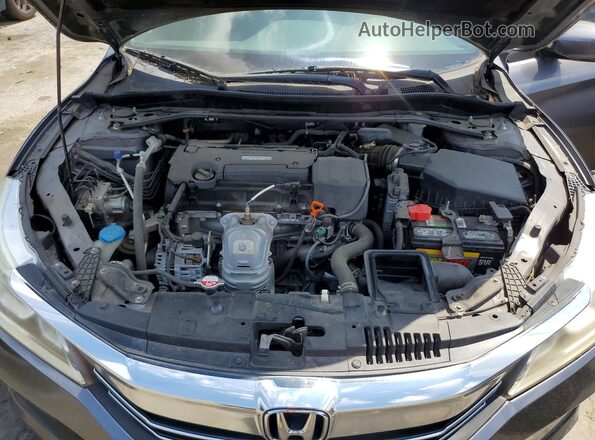 1HGCR2F55HA281396 2017 HONDA ACCORD Gray Vista del compartimento del motor