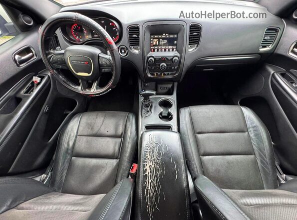 1C4RDHDG1KC650507 2019 DODGE DURANGO White ხელსაწყოთა პანელის ხედი