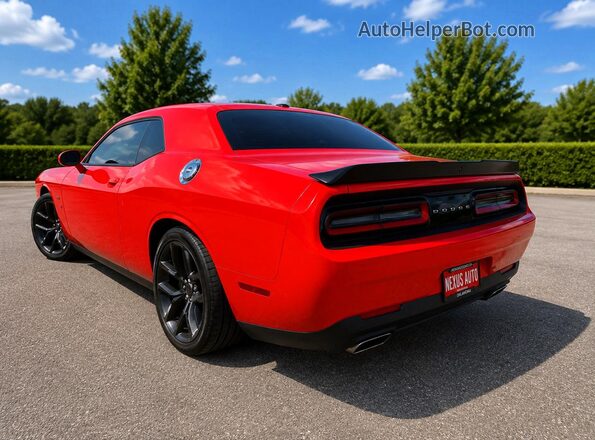 2C3CDZJG0NH175180 2022 DODGE CHALLENGER Orange Delantero derecho