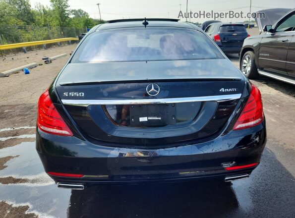 WDDUG8FB8GA239858 2016 MERCEDES-BENZ S-CLASS Black Front interior view