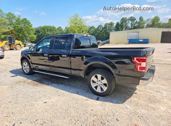 1FTEW1C51KFB00352 2019 FORD F150 Black Tył prawy