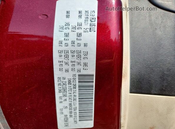 2C4RC1DG8HR521805 2017 CHRYSLER PACIFICA Red Widok wnętrza 360 stopni
