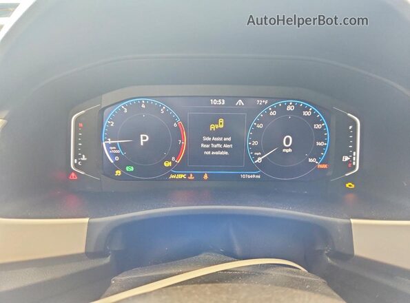 1V2BP2CAXMC547185 2021 VOLKSWAGEN ATLAS Белый Вид задних сидений