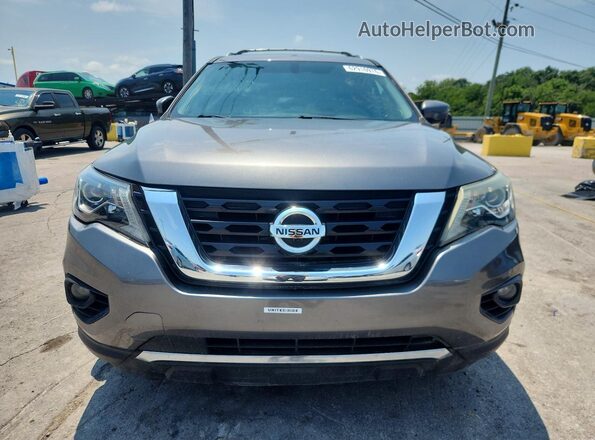 5N1DR2MN4JC611184 2018 NISSAN PATHFINDER Silver Rear view