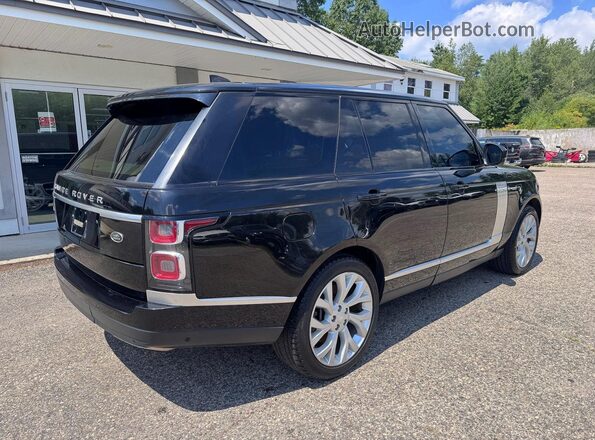 SALGS2SV7KA516858 2019 LAND ROVER RANGE Black Front view