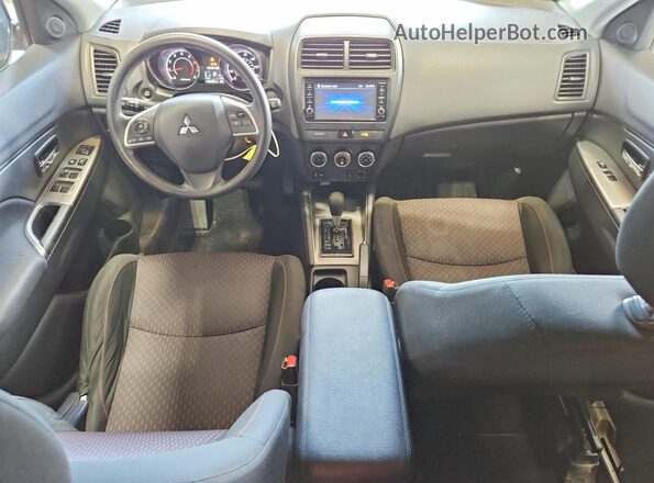 JA4AP3AU8KU008128 2019 MITSUBISHI OUTLANDER Gray Widok zestawu wskaźników