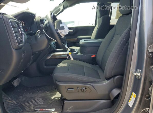 1GCUYFET7NZ164994 2022 CHEVROLET SILVERADO Gray Widok deski rozdzielczej