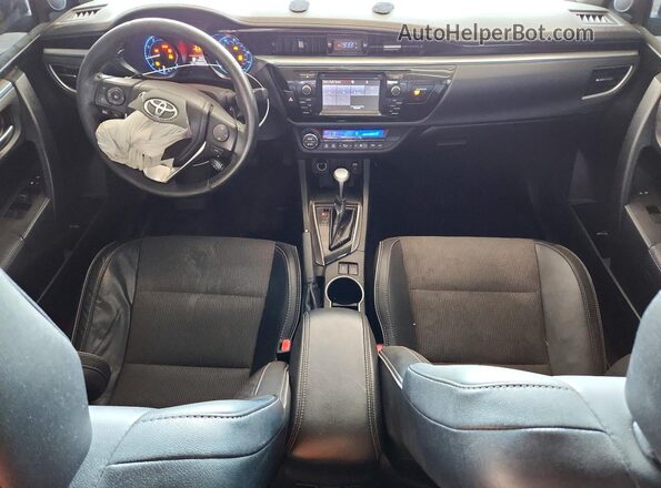 5YFBURHE8GP407453 2016 TOYOTA COROLLA Black Սարքավորումների վահանակի տեսք