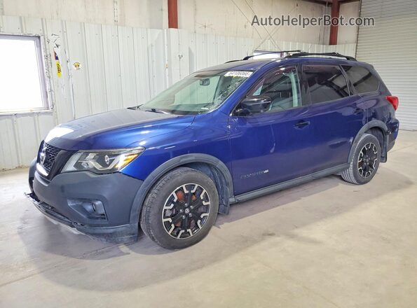 5N1DR2MM9KC641497 2019 NISSAN PATHFINDER Blue უკანა მარცხენა