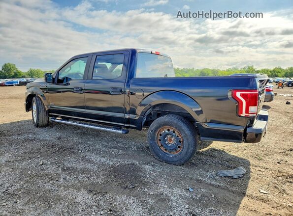 1FTEW1EP8GKF79933 2016 FORD F150 Black Trasero derecho