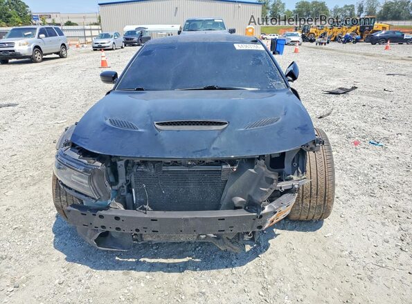 2C3CDXGJXLH144880 2020 DODGE CHARGER Black Rear view