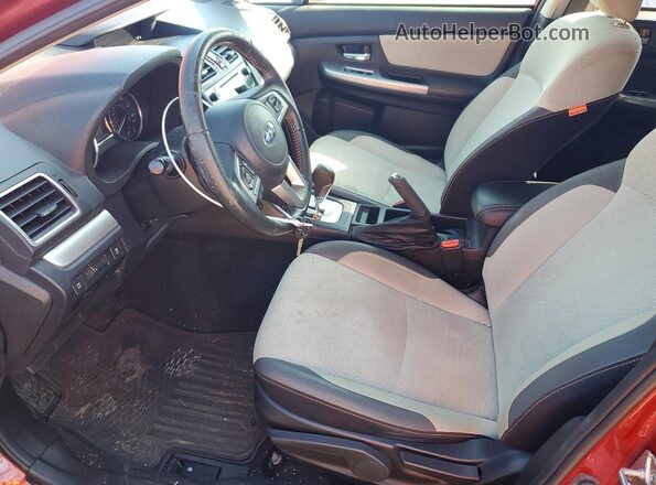JF2GPADC1GH216103 2016 SUBARU CROSSTREK Бордовый Вид панели приборов