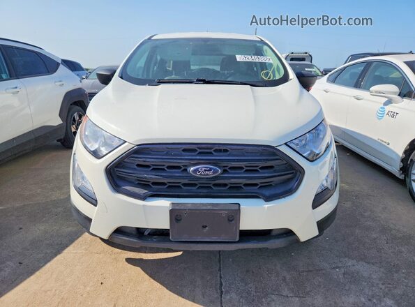 MAJ6S3FL4NC467005 2022 FORD ECOSPORT Белый Вид сзади