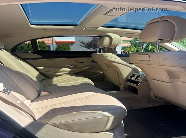 WDDUG8GB7KA431280 2019 MERCEDES-BENZ S-CLASS Black Vista del compartimento del motor