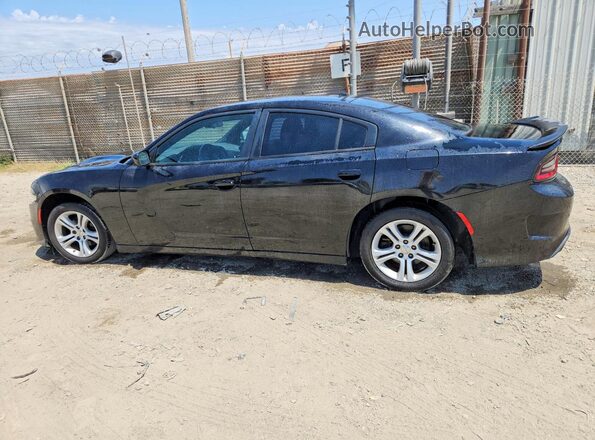 2C3CDXBG8JH115192 2018 DODGE CHARGER Черный Задняя правая четверть