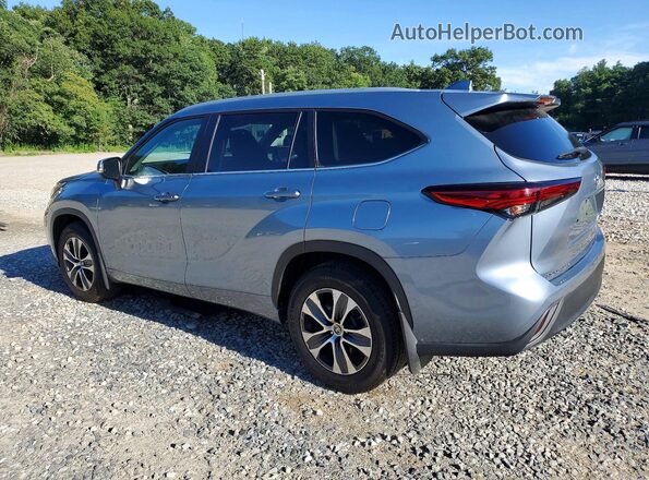 5TDKDRBH2PS515383 2023 TOYOTA HIGHLANDER Gray Rear right