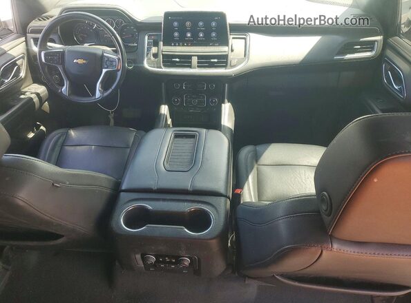 1GNSCCKD0MR259212 2021 CHEVROLET SUBURBAN White Vista del cuadro de instrumentos