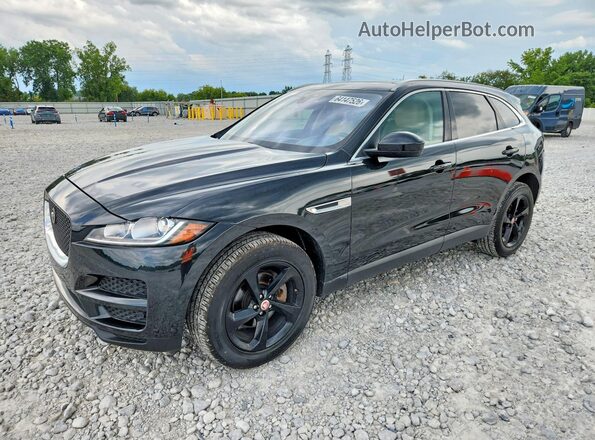 SADCJ2FX2LA620894 2020 JAGUAR F-PACE Black Задня ліва чверть
