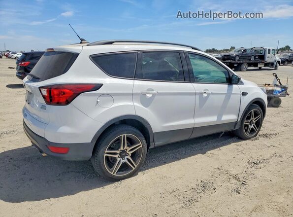 1FMCU0HD1KUA47621 2019 FORD ESCAPE White Delantero derecho