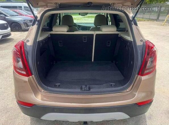 KL4CJCSM3KB734676 2019 BUICK ENCORE Tan Widok wnętrza z przodu