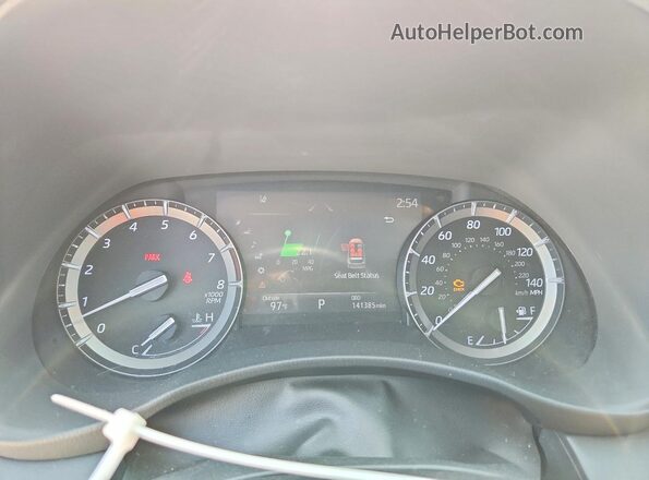5TDGZRAH2LS504578 2020 TOYOTA HIGHLANDER Red Հետևի նստատեղերի տեսք