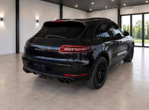 WP1AG2A57HLB55076 2017 PORSCHE MACAN Black Դիմացի տեսք